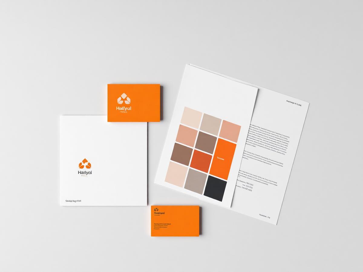 Brand identity for an organic foods startup
